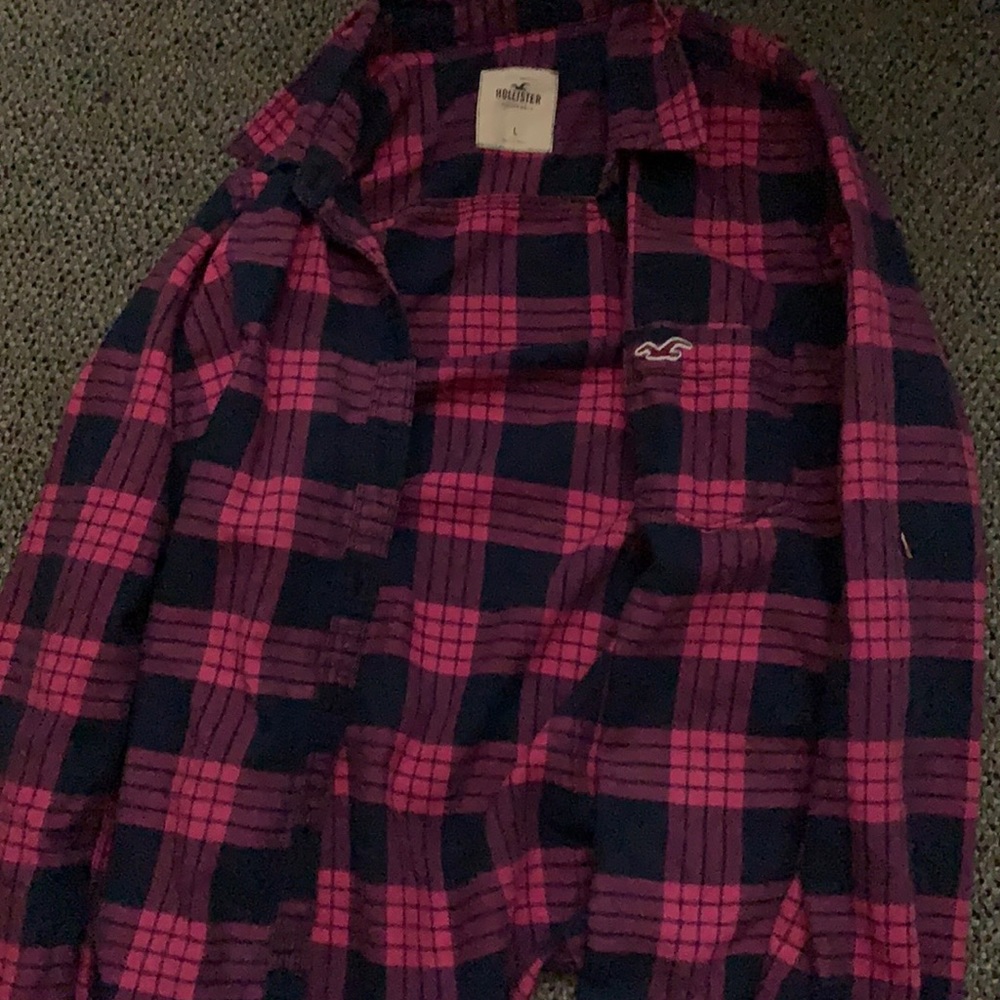 Hollister flannel never worn